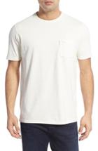 Men's Tommy Bahama 'new Bahama Reef' Island Modern Fit Pima Cotton Pocket T-shirt, Size - White