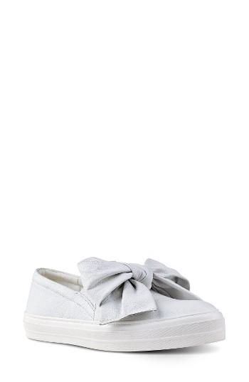 Women's Nine West Onosha Bow Slip-on Sneaker