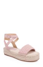 Women's Splendid Seward Espadrille Platform Sandal M - Pink