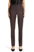 Women's Boss Slim Wool Suit Pants - Purple