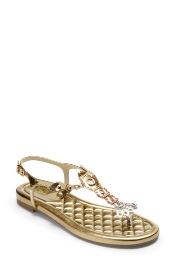 Women's Cole Haan Pinch Lobster Sandal B - Metallic