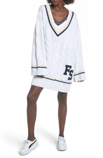 Women's Fenty Puma By Rihanna Longline Cable Knit Sweater