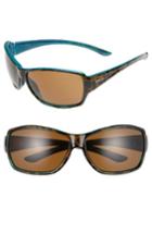 Women's Smith 'pace' 65mm Chromapop(tm) Polarized Sunglasses - Tortoise Marine