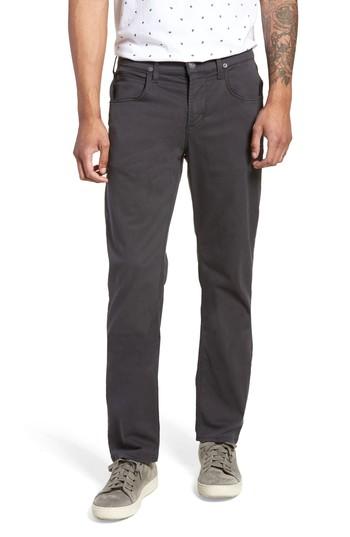 Men's Hudson Jeans Byron Slim Straight Leg Pants - Grey