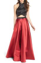 Women's La Femme Mock Two-piece Ballgown