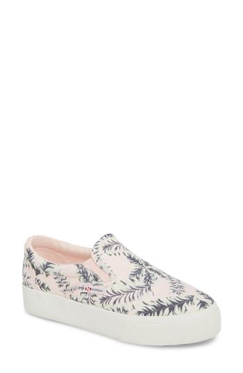Women's Superga 2398 Fantasycot Slip-on Sneaker Us / 36eu - Pink