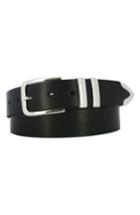 Men's Remo Tulliani Archer Leather Belt - Black