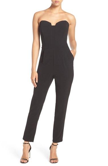 Women's Adelyn Rae Strapless Jumpsuit