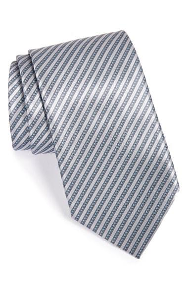 Men's Ermenegildo Zegna Stripe Silk Tie