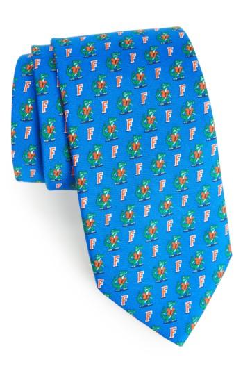 Men's Vineyard Vines University Of Florida Silk Tie, Size - Blue