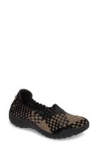 Women's Bernie Mev. Rigged Fly Slip-on Sneaker Us / 38eu - Metallic