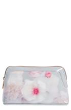 Ted Baker London Milless Chelsea Cosmetics Case, Size - Light Grey