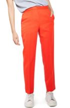 Women's Topshop Tailored Cigarette Trousers Us (fits Like 0) - Red