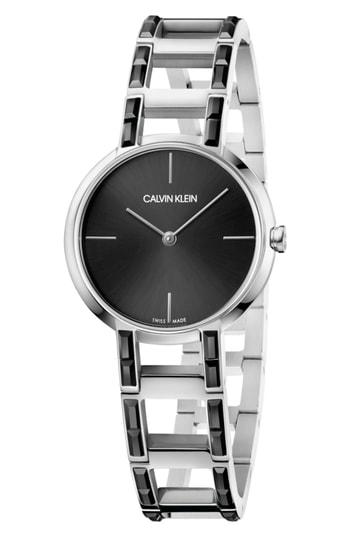 Women's Calvin Klein Cheers Swarovski Bracelet Watch, 32mm