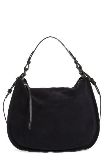 Allsaints Kanda Suede Hobo - Blue