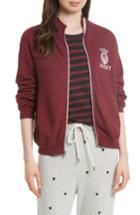 Women's The Great. The Track Jacket - Burgundy