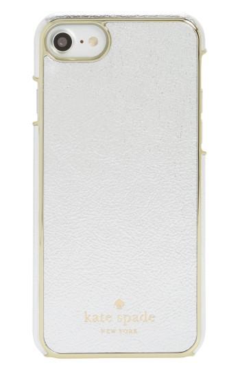 Kate Spade New York Metallic Leather Iphone 7/8 Case -