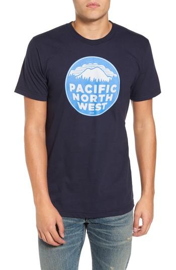 Men's Casual Industrees Pnw 2 T-shirt, Size - Blue