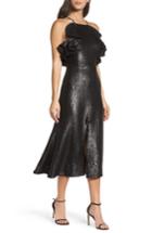 Women's C/meo Collective Illuminated Sequin Ruffle Midi Dress