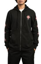 Men's Rvca X Christian Hosoi Graphic Zip Hoodie - Black