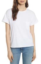 Women's Rag & Bone/jean Vintage Crewneck Tee - White