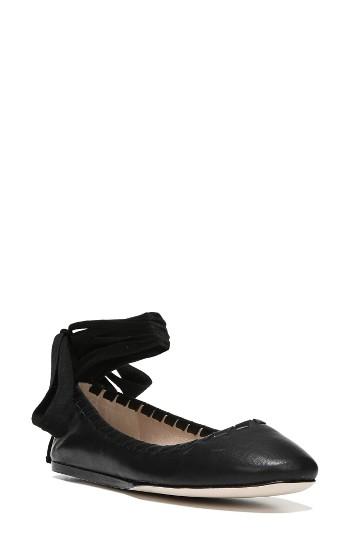 Women's Via Spiga Baylie Tie Ballet Flat