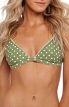 Women's Rhythm Acapulco Bralette Bikini Top - Green