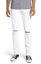 Men's J Brand Mick Distressed Skinny Fit Jeans - White