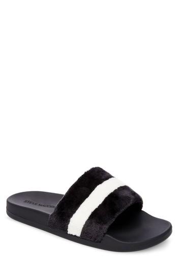 Men's Steve Madden Resport H Slide Sandal, Size 7 M - Black
