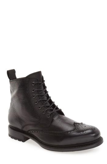 Women's Blackstone 'km24' Wingtip Boot .5-10us / 43eu - Black