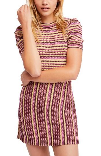 Women's Free People Into You Minidress - Pink
