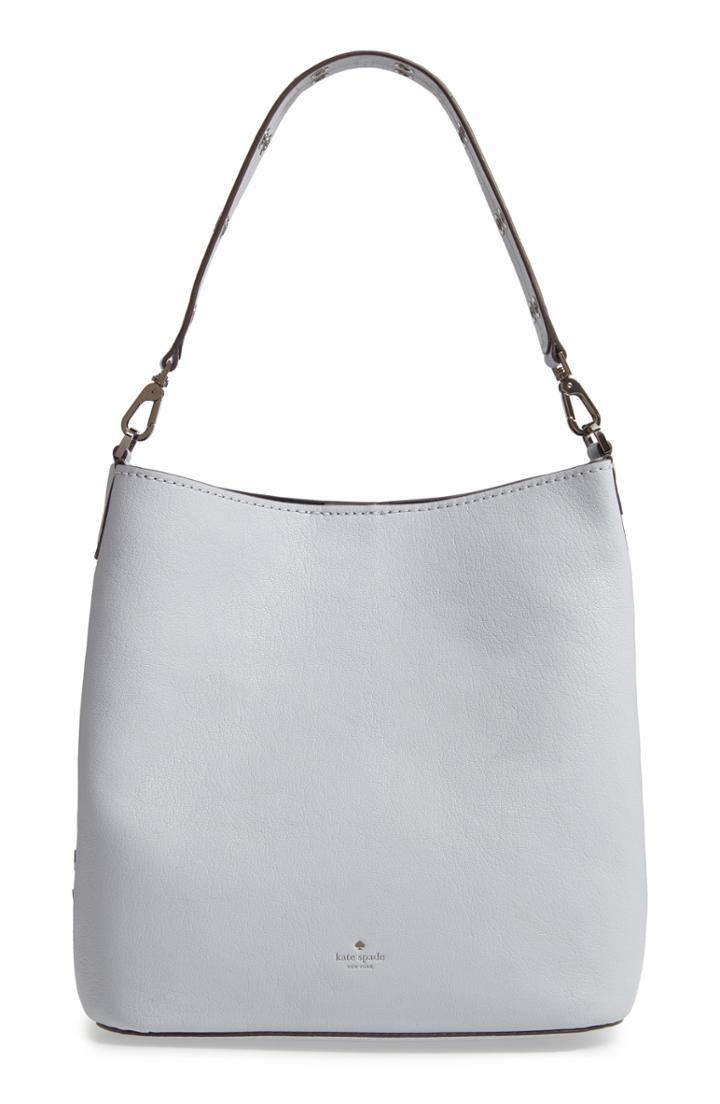 Kate Spade New York Atlantic Avenue Libby Grommet Leather Tote - Blue