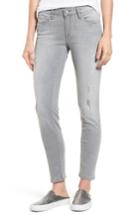 Women's Mavi Jeans Adriana Stretch Skinny Ankle Jeans - Grey