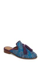 Women's Jack Rogers Delaney Tassel Mule M - Blue