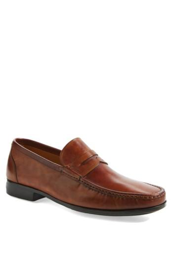 Men's Magnanni 'ares' Penny Loafer M - Brown