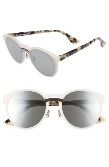 Women's Dior Onde 1 50mm Round Sunglasses - Dark Havana/ Black