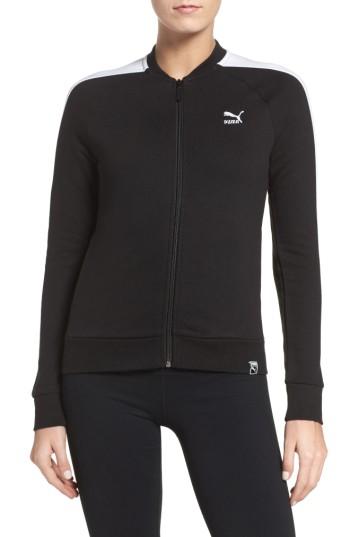 Women's Puma Archive Logo T7 Track Jacket - Black