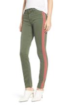 Women's Mother 'the Looker' Skinny Jeans - Green