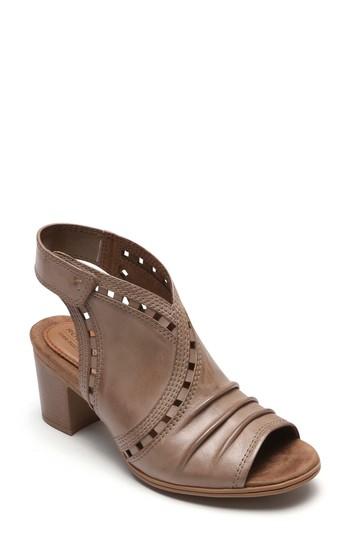 Women's Rockport Cobb Hill Hattie Envelope Sandal M - Beige