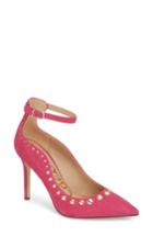 Women's Sam Edelman Helen Ankle Strap Pump .5 M - Pink