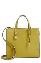 Marc Jacobs The Grind Mini Colorblock Leather Tote - Green