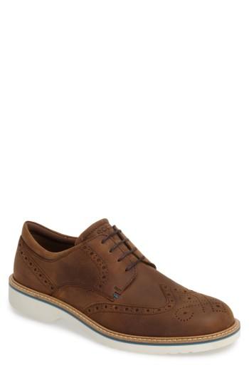 Men's Ecco Ian Wingtip -9.5us / 43eu - Brown