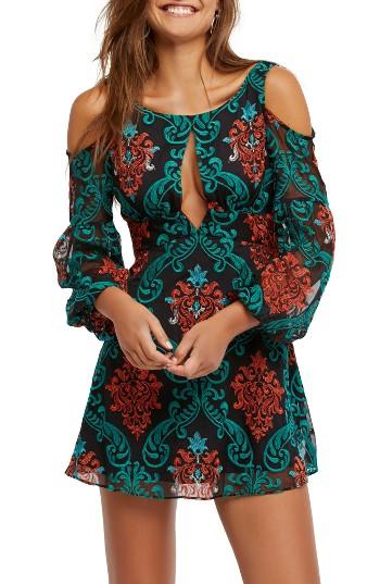 Women's Free People Want To Want Me Minidress - Black