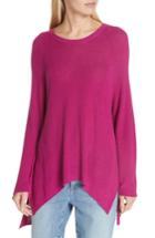 Women's Eileen Fisher Tencel Lyocell Blend Sweater, Size - Pink