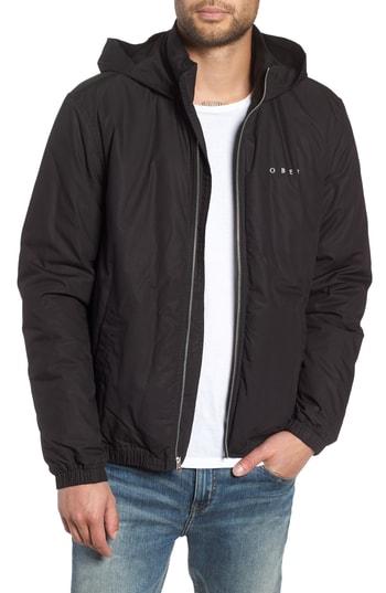 Men's Obey Debaser Ii Jacket - Black