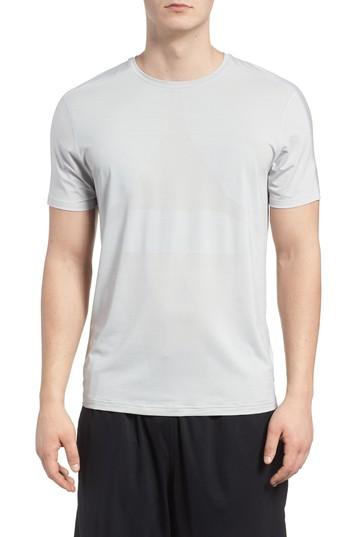 Men's Reebok Activchill Vent Move Crewneck T-shirt - Grey
