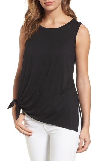 Women's Caslon Knot Front Jersey Tank