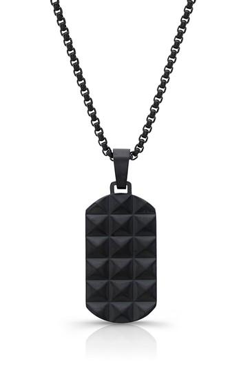 Men's Room101 Punk Dog Tag Necklace