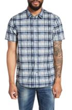 Men's John Varvatos Star Usa Regular Fit Sport Shirt - Blue
