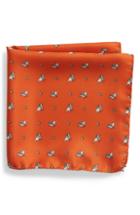 Men's Lazyjack Press Riding Derby Silk Pocket Square